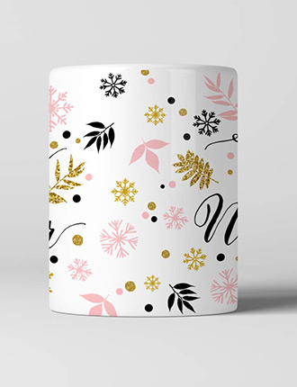 Glitter for New Year Mug