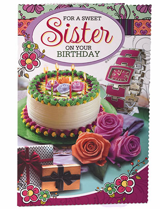 Birthday wishes to Sister