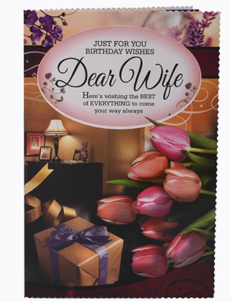 Birthday wishes to Wife